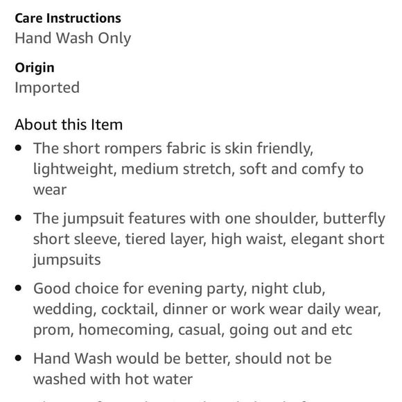 BLACK ONE SHOULDER RIFFLE SHORT ROMPER - Picture 7 of 8